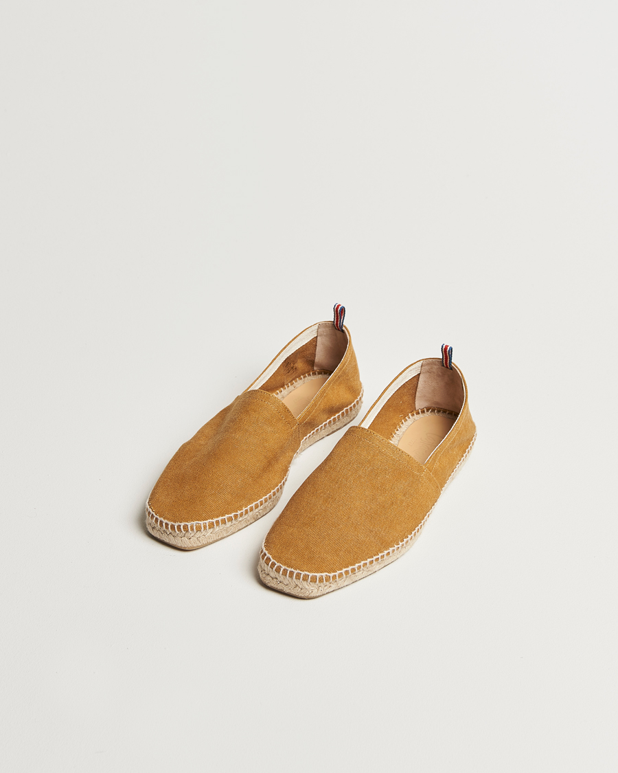 Herr | Espadriller | Castañer | Pablo Washed Canvas Espadrilles Ambar