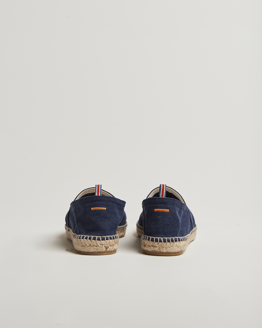 Herr | Espadriller | Castañer | Pablo Washed Canvas Espadrilles Azul Marino