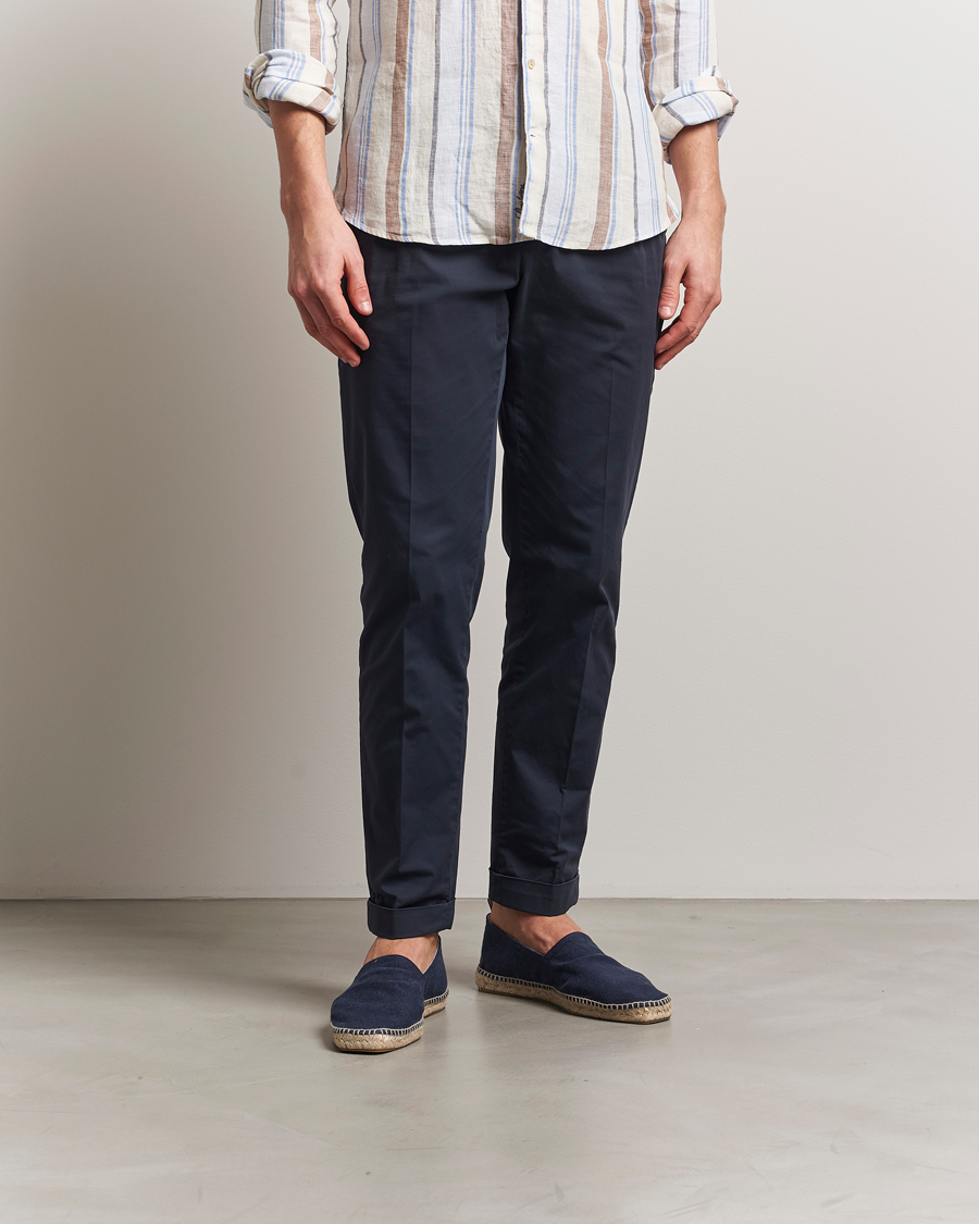 Herr | Espadriller | Castañer | Pablo Washed Canvas Espadrilles Azul Marino