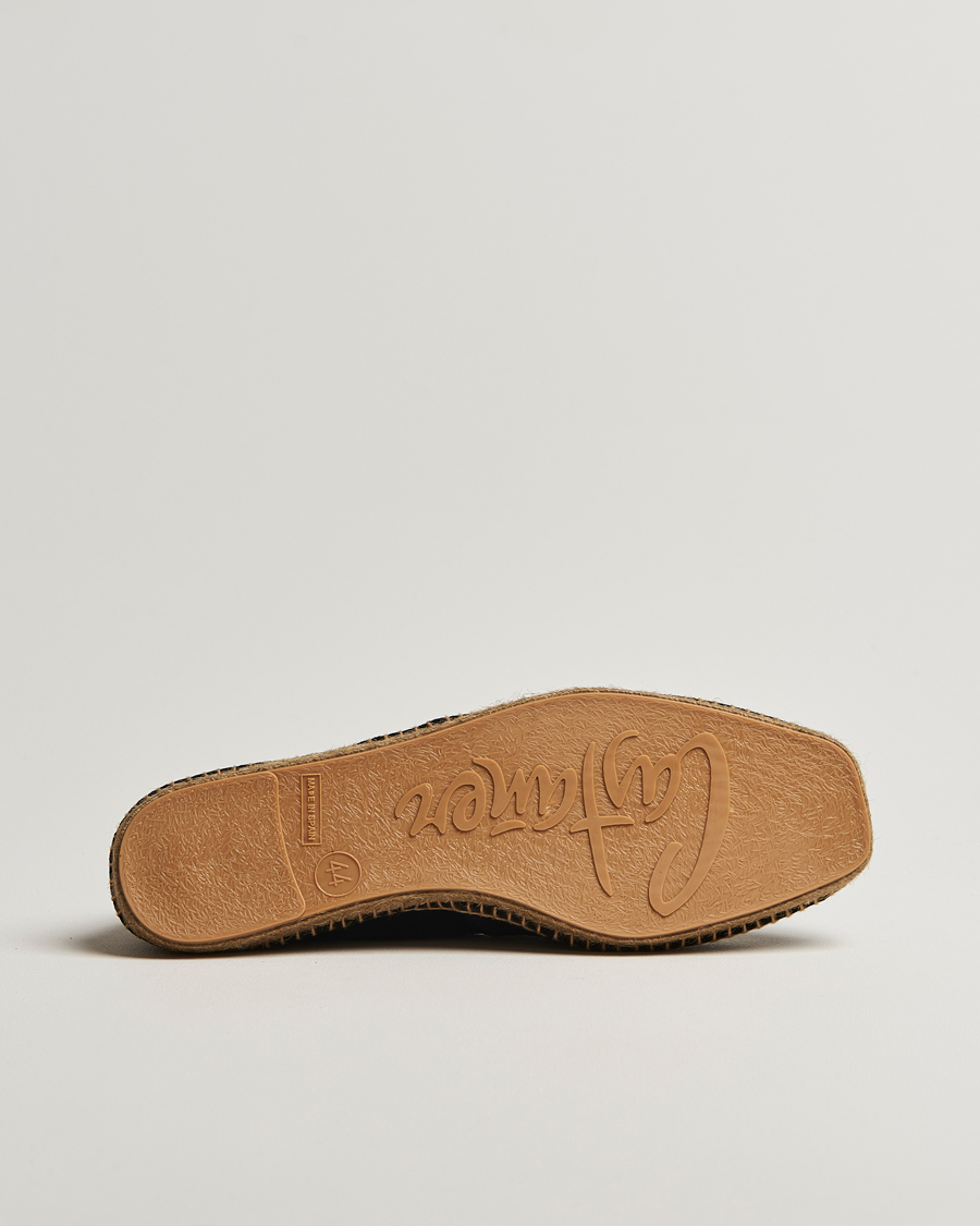 Herr | Espadriller | Castañer | Pablo Casual Suede Espadrilles Negro