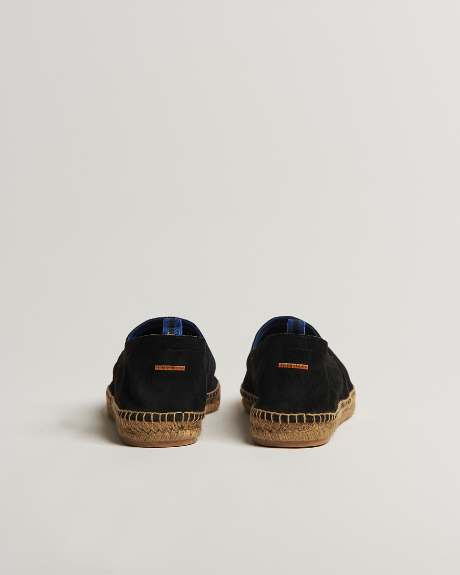 Herr | Espadriller | Castañer | Pablo Casual Suede Espadrilles Negro