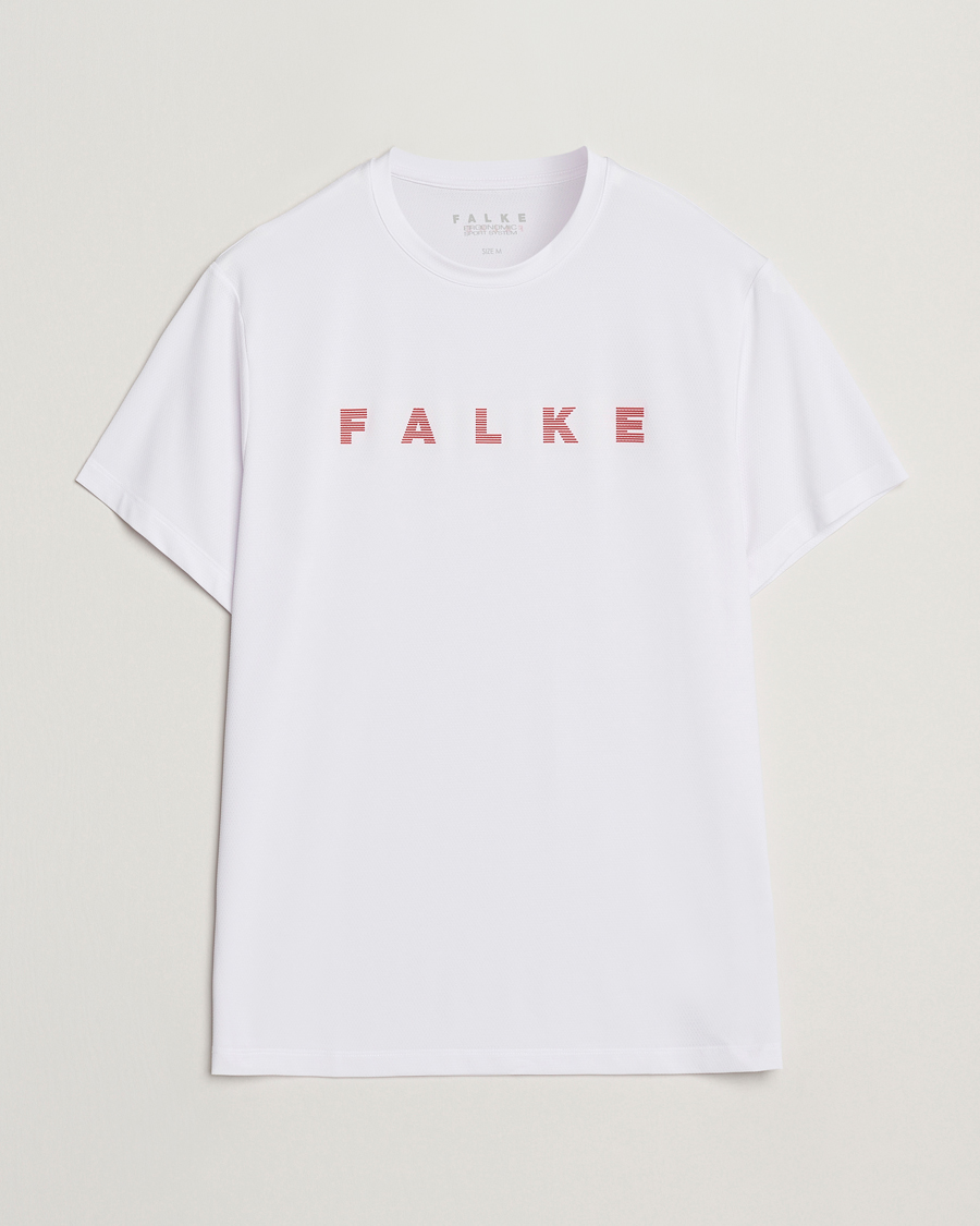 Herr | T-Shirts | Falke Sport | Training T-Shirt White