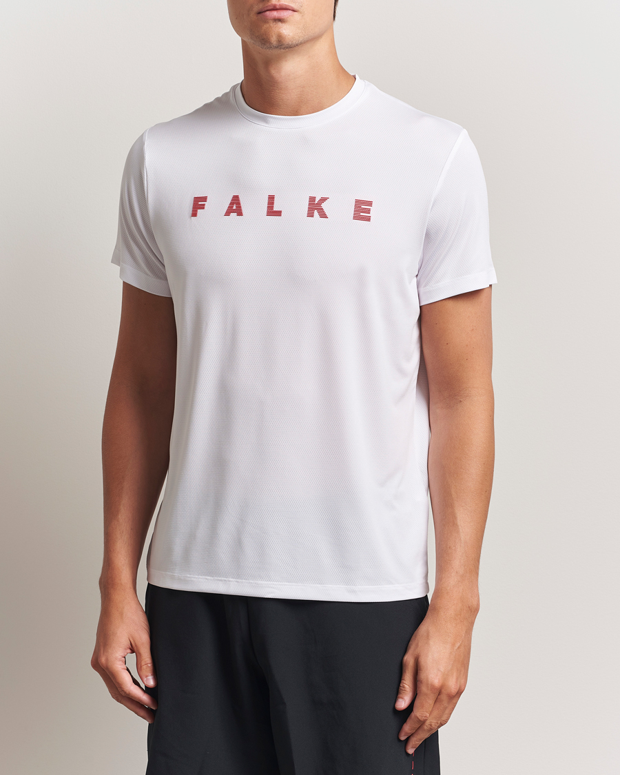 Herr | T-Shirts | Falke Sport | Training T-Shirt White