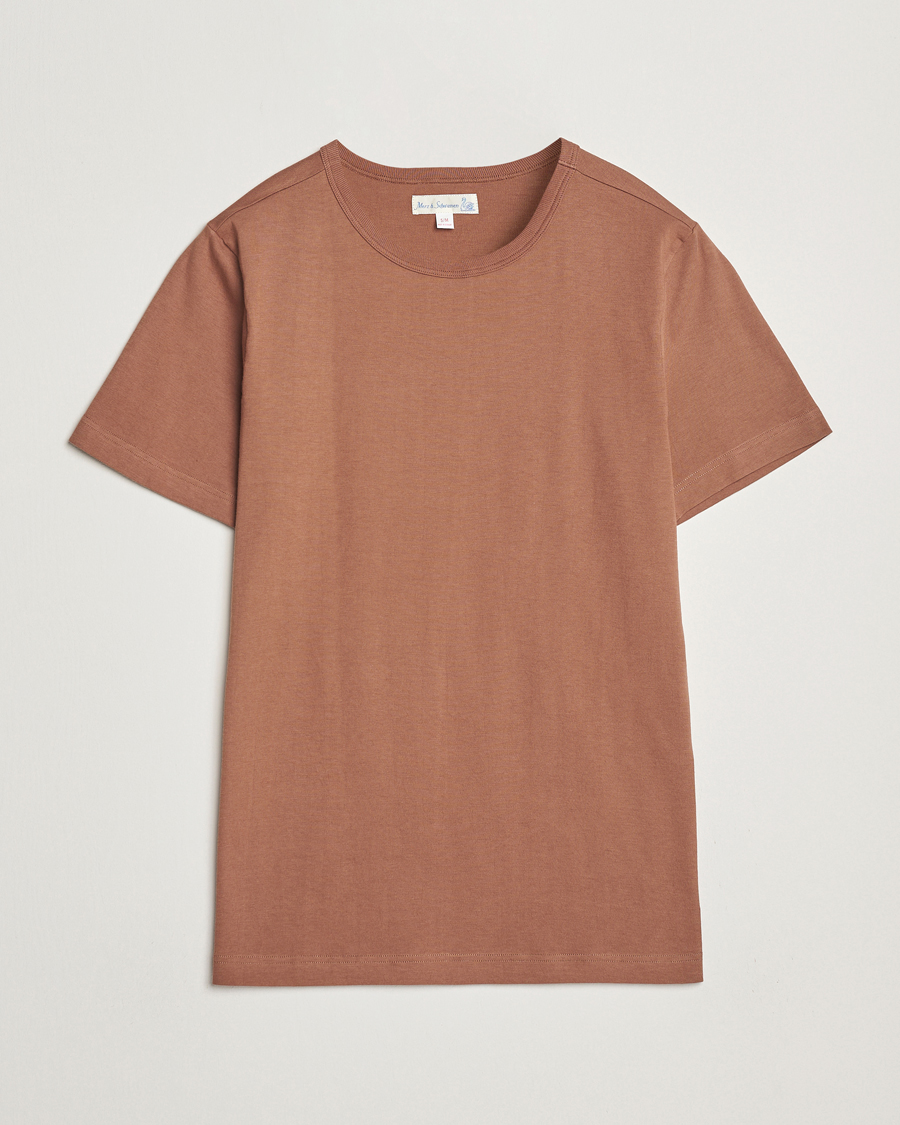 Herr | T-Shirts | Merz b. Schwanen | 1950s Classic Loopwheeled Nut