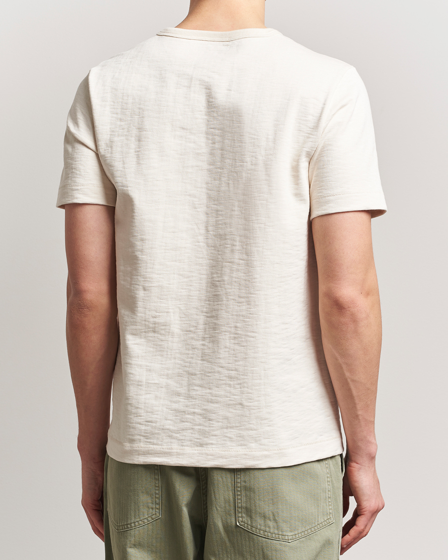 Herr | T-Shirts | Merz b. Schwanen | Relaxed Fit Loopwheeled Heavy T-Shirt Nature