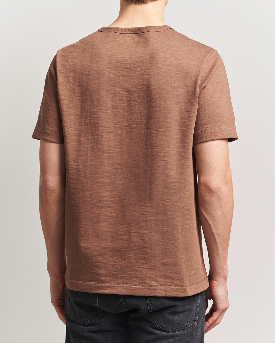Herr | T-Shirts | Merz b. Schwanen | Relaxed Loopwheeled Heavy T-Shirt Nut