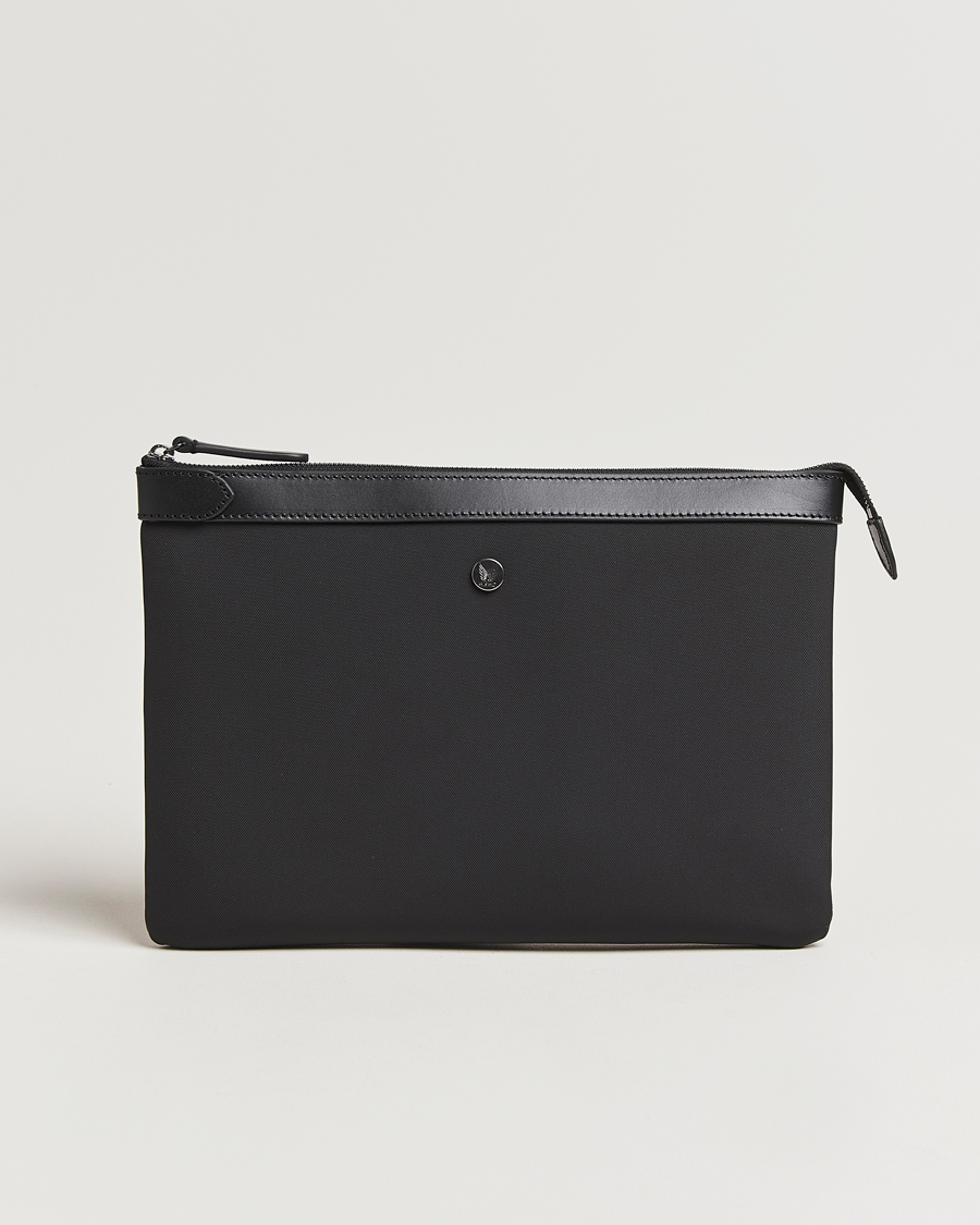 Herr | Väskor | Mismo | M/S Nylon Pouch Large Eclipse Black/Black
