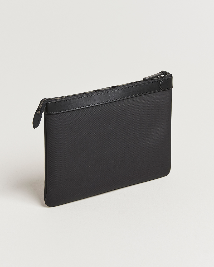 Herr | Väskor | Mismo | M/S Nylon Pouch Large Eclipse Black/Black