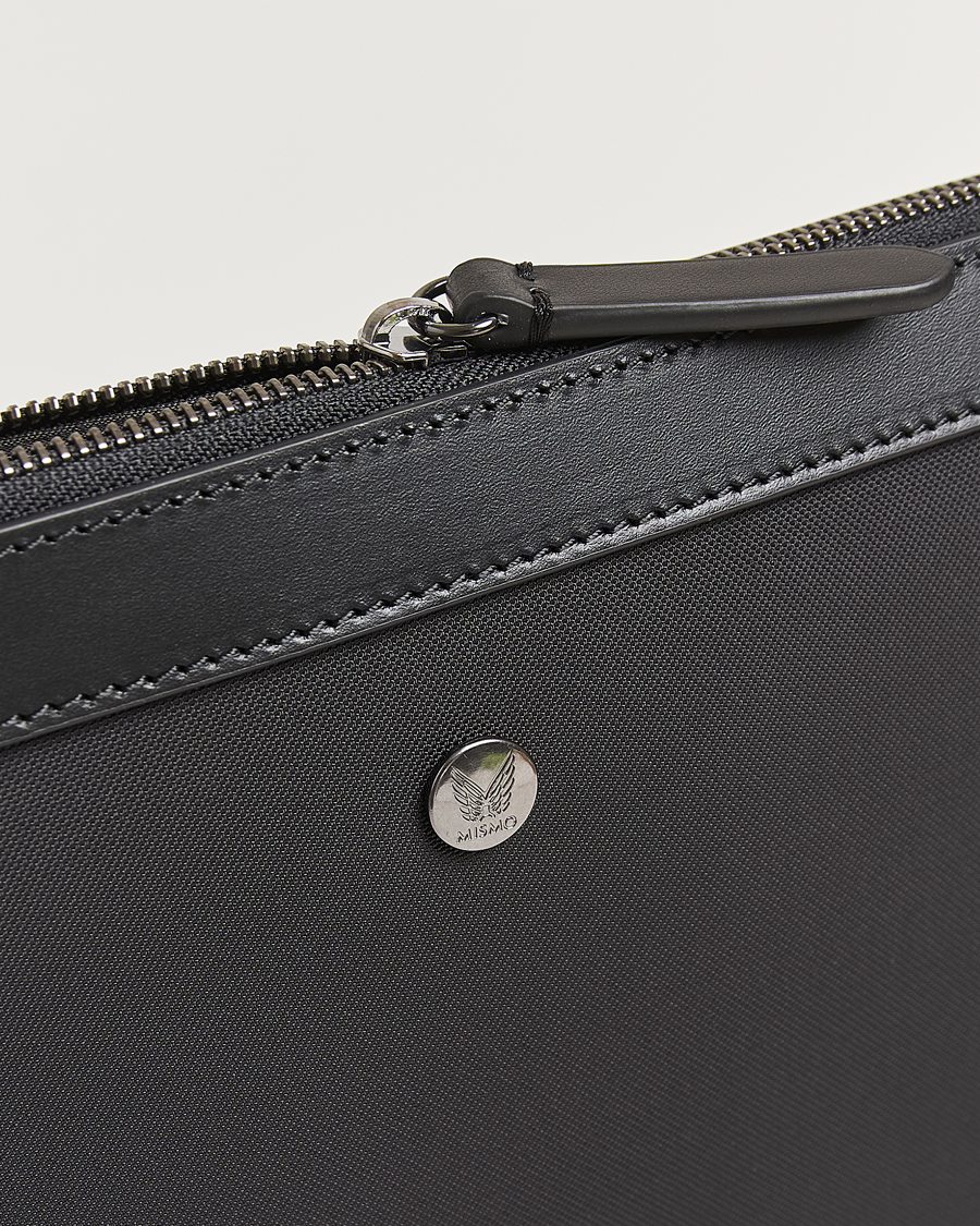Herr | Väskor | Mismo | M/S Nylon Pouch Large Eclipse Black/Black