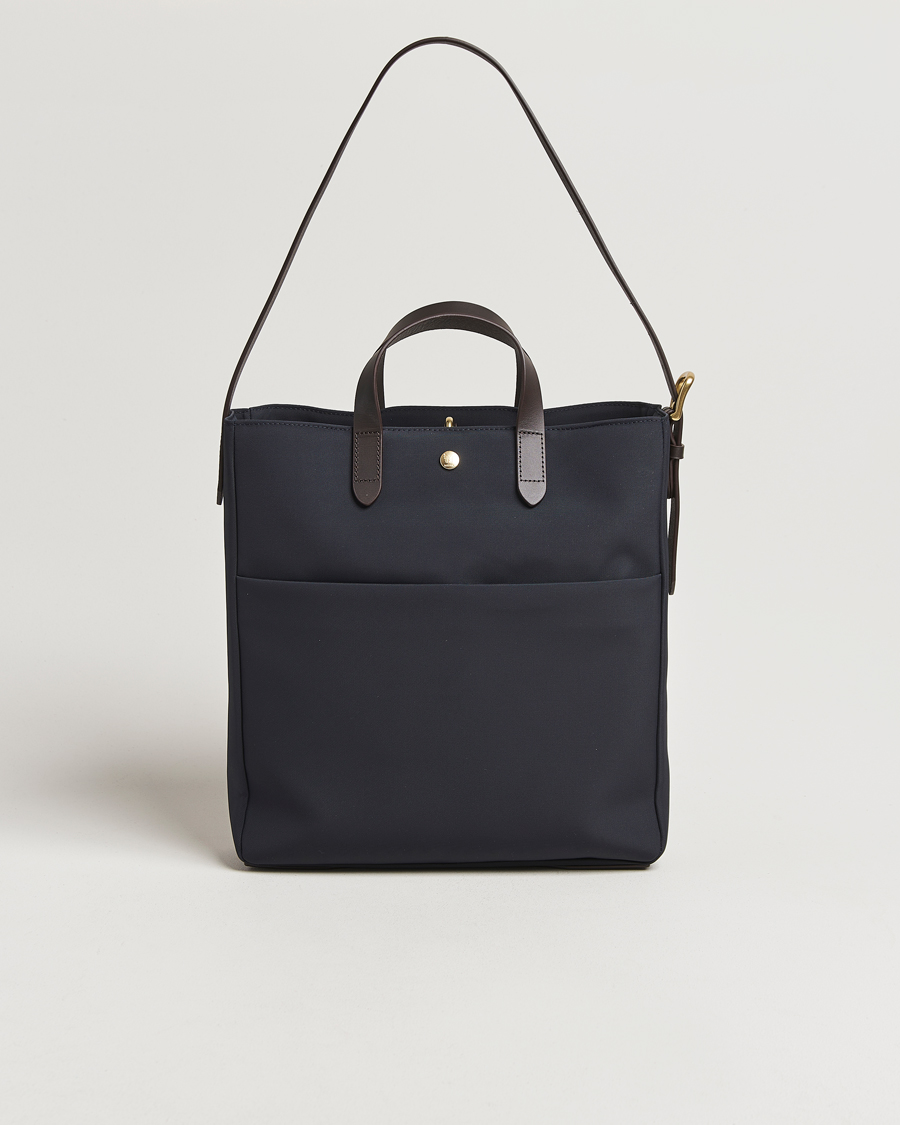 Herr | Väskor | Mismo | M/S Field Tote Navy/Dark Brown