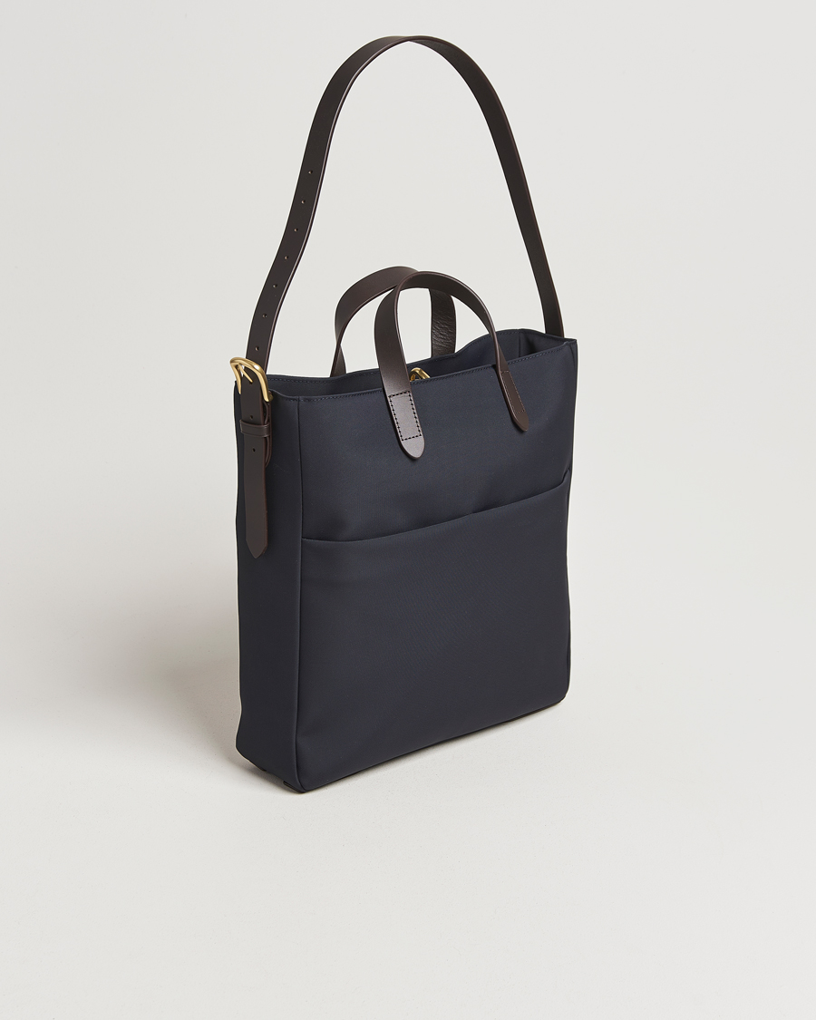 Herr | Väskor | Mismo | M/S Field Tote Navy/Dark Brown