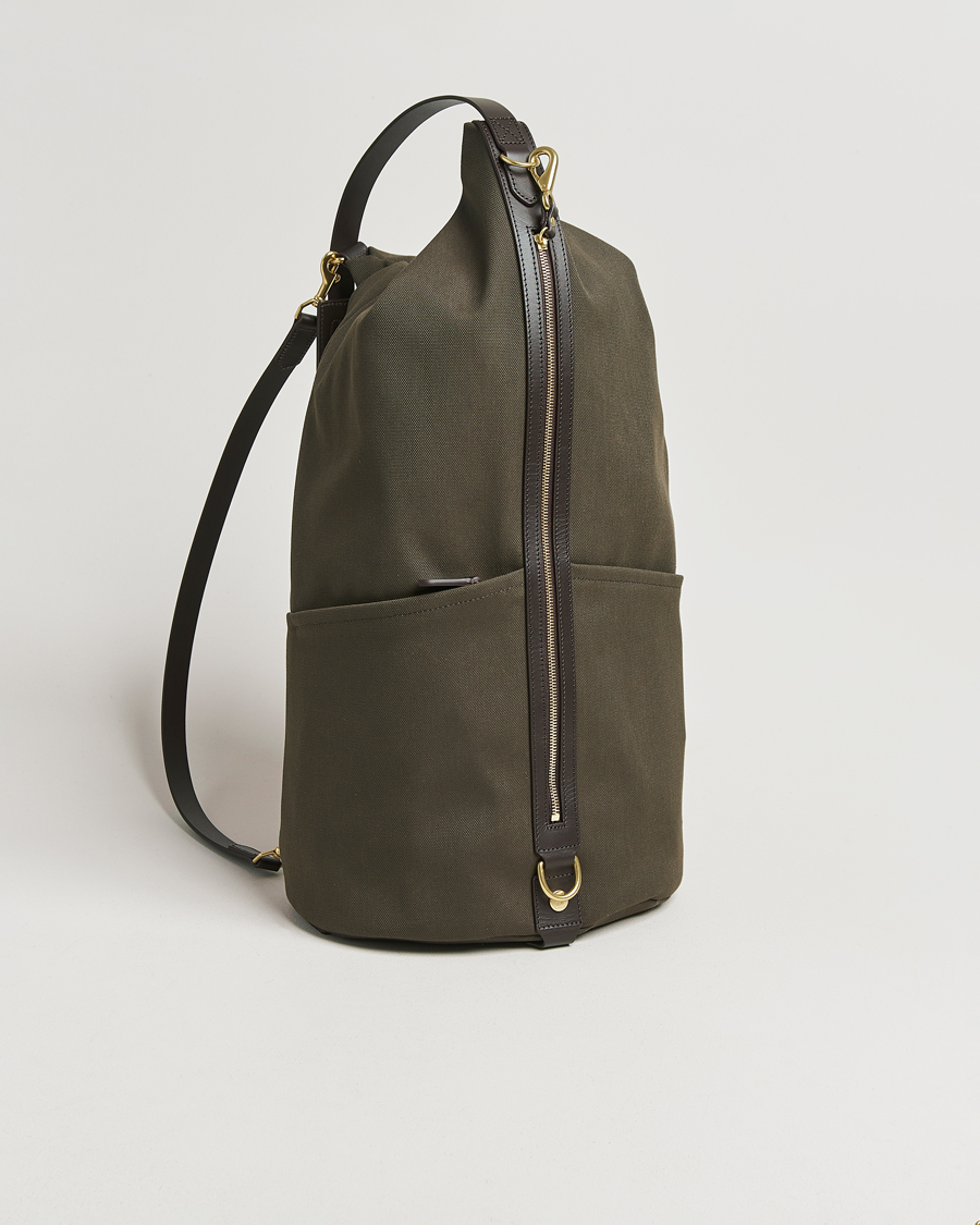 Herr | Väskor | Mismo | M/S Carpet Bag Army/Dark Brown