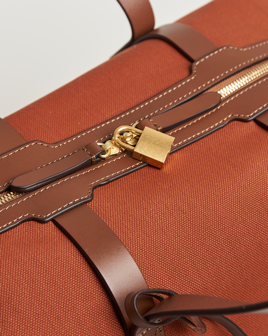 Herr | Väskor | Mismo | M/S Avail 48h Nylon Weekendbag Terracotta/Cuoio