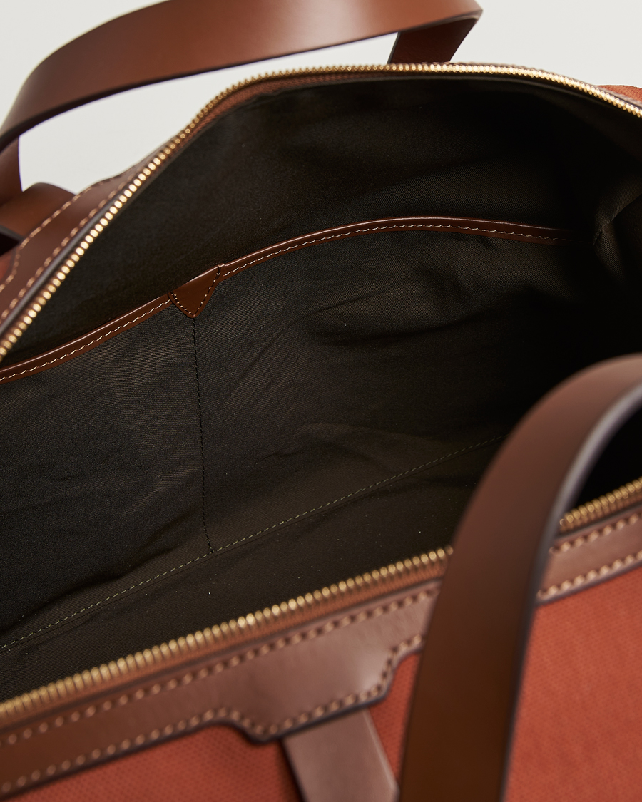 Herr | Väskor | Mismo | M/S Avail 48h Nylon Weekendbag Terracotta/Cuoio