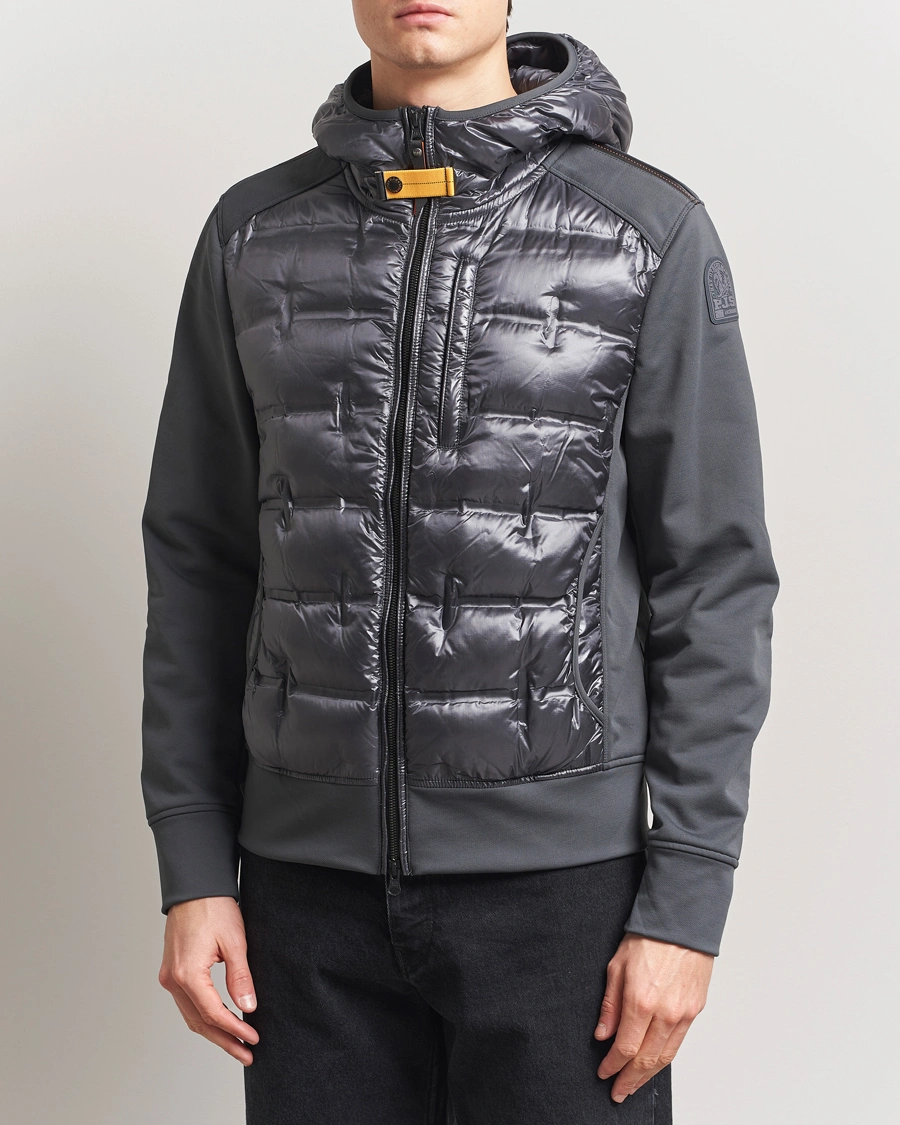 Herr | Jackor | Parajumpers | Faron Techno Hybrid Hooded Jacket Gargoyle