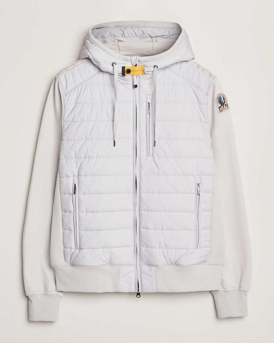 Herr | Jackor | Parajumpers | Ivor Hybrid Hooded Jacket Ghiaccio