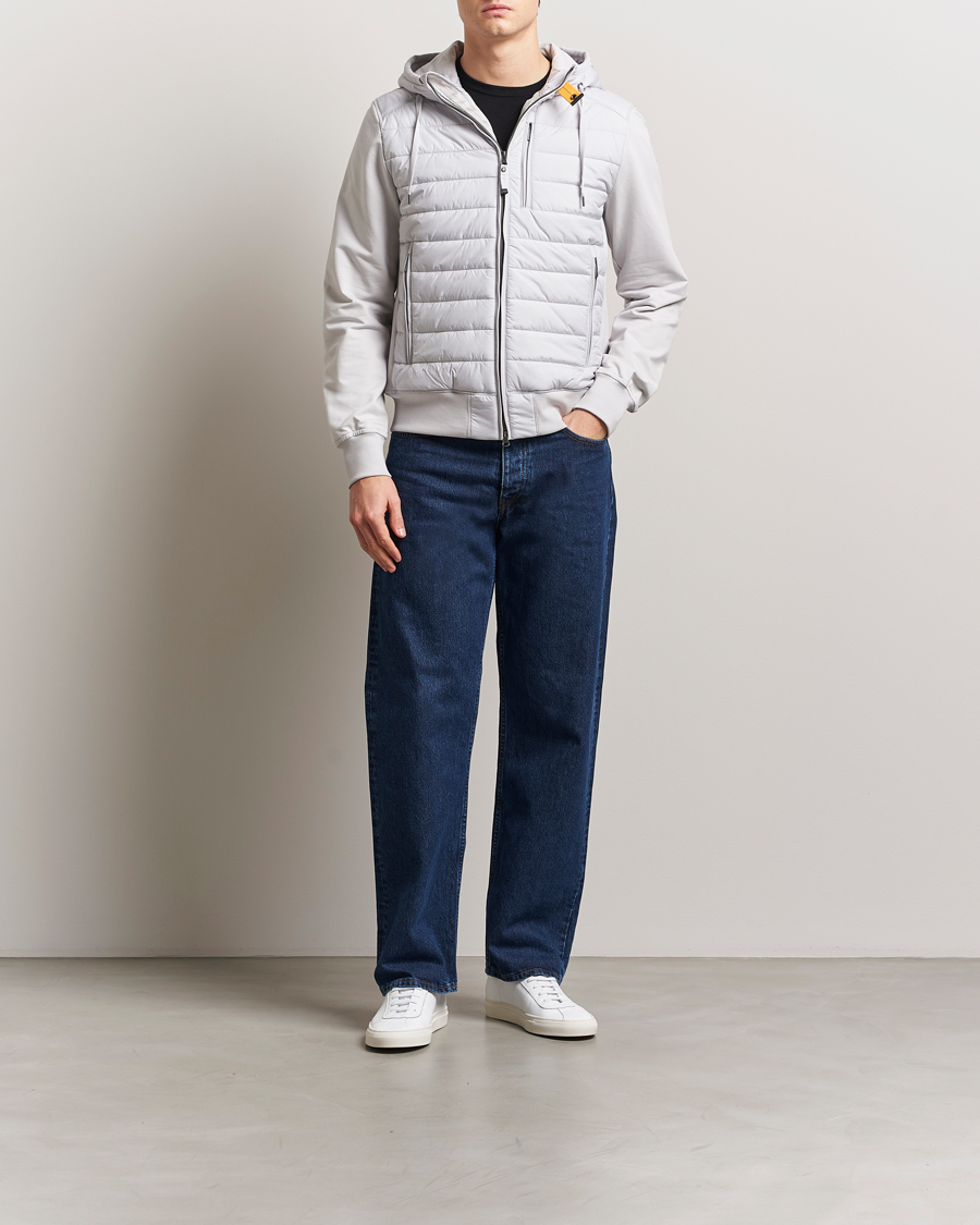 Herr | Jackor | Parajumpers | Ivor Hybrid Hooded Jacket Ghiaccio