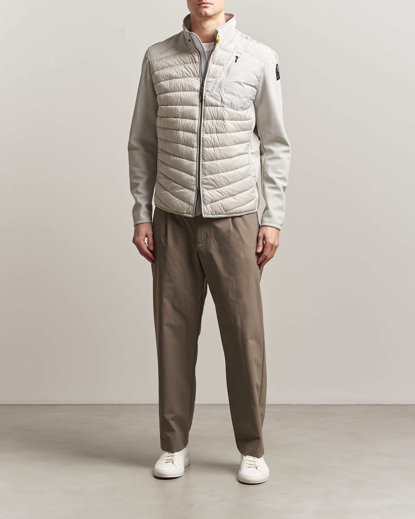 Herr | Jackor | Parajumpers | Jayden Mesh Hybrid Jacket Ghiaccio