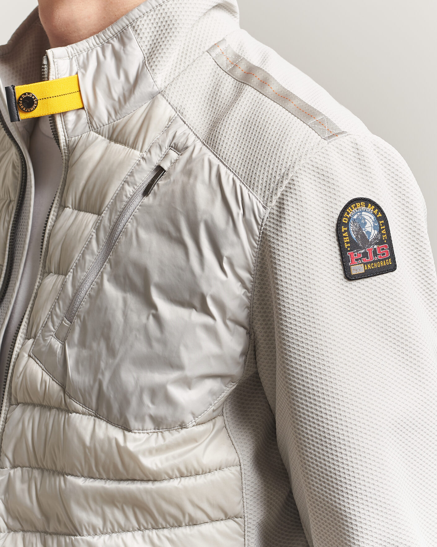 Herr | Jackor | Parajumpers | Jayden Mesh Hybrid Jacket Ghiaccio