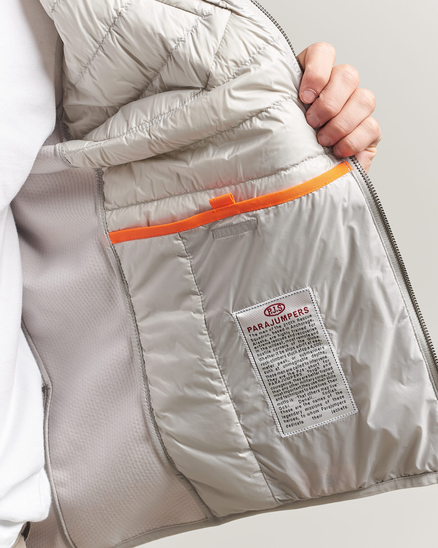 Herr | Jackor | Parajumpers | Jayden Mesh Hybrid Jacket Ghiaccio