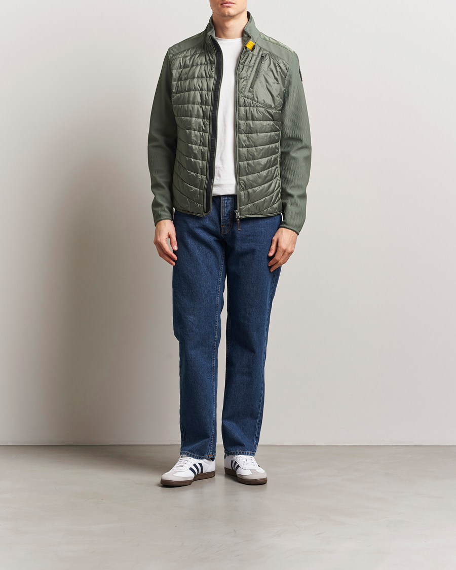 Herr | Jackor | Parajumpers | Jayden Mesh Hybrid Jacket Thyme Green