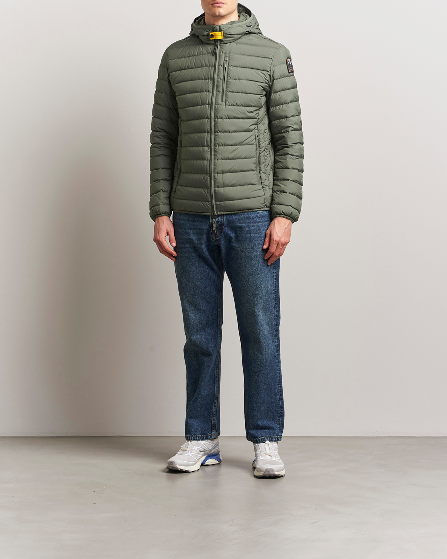 Herr | Jackor | Parajumpers | Last Minute Super Lightweight Hooded Jacket Thyme Green