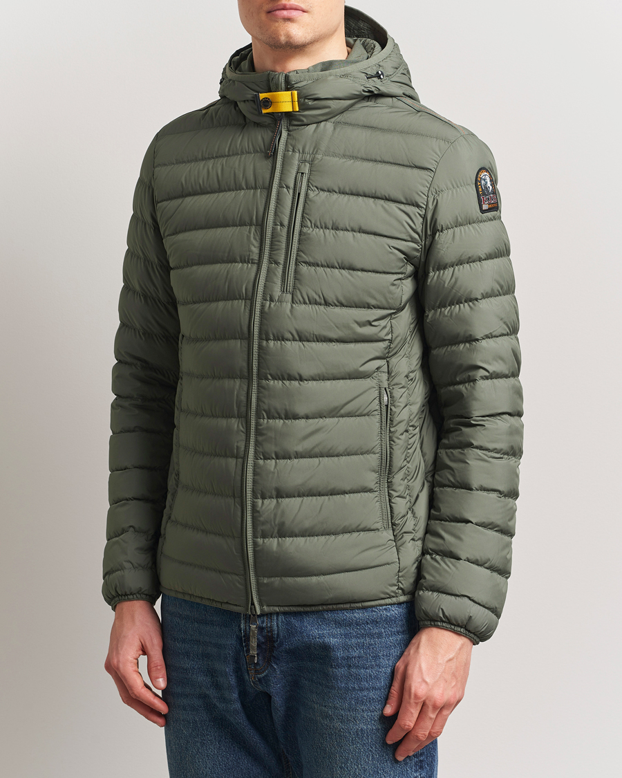 Herr | Jackor | Parajumpers | Last Minute Super Lightweight Hooded Jacket Thyme Green