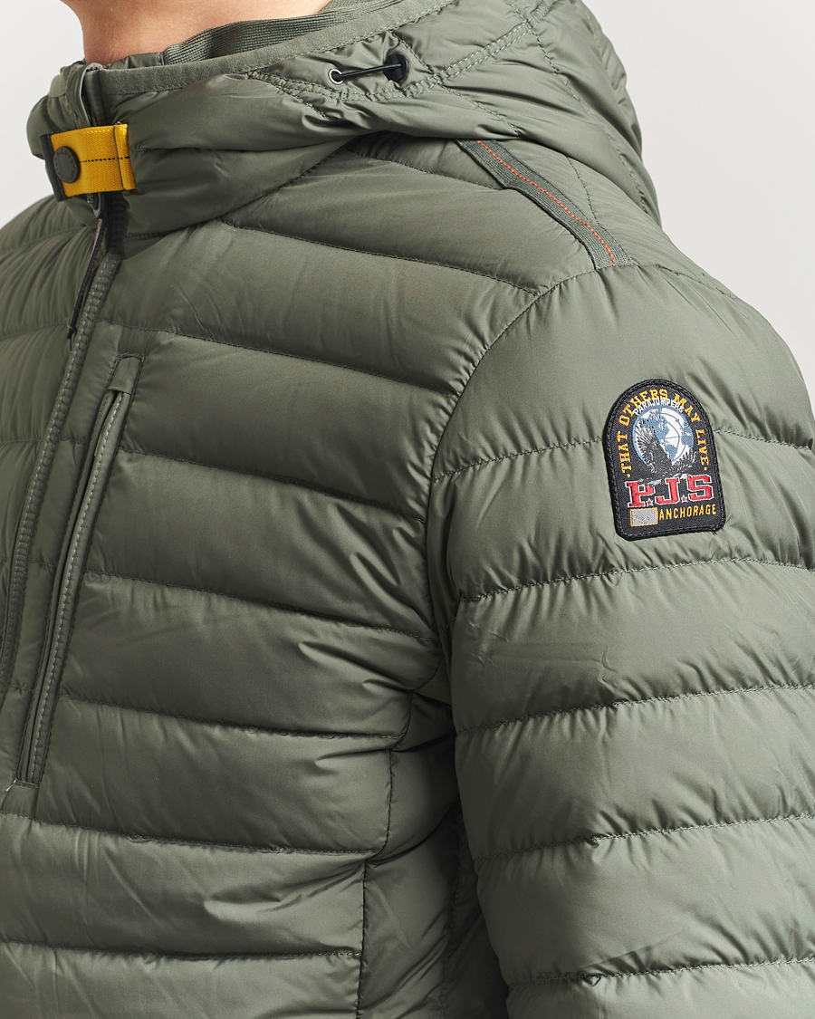Herr | Jackor | Parajumpers | Last Minute Super Lightweight Hooded Jacket Thyme Green