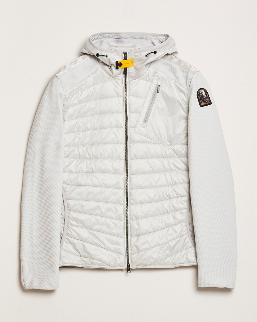 Herr | Jackor | Parajumpers | Nolan Mesh Hooded Hybrid Ghiaccio