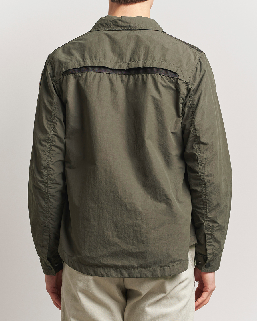 Herr | Jackor | Parajumpers | Rayner Peached Poplin Shirt Jacket Kombu Green