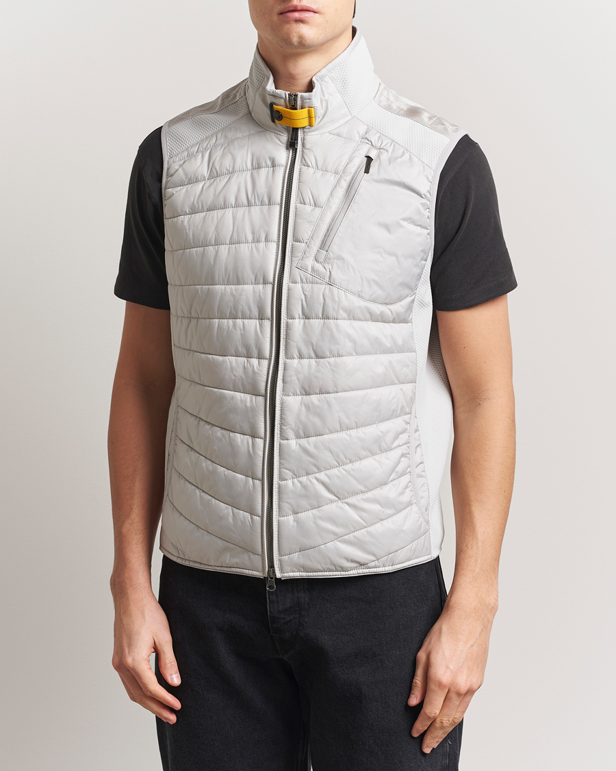 Herr | Västar | Parajumpers | Zavier Hybrid Vest Ghiaccio