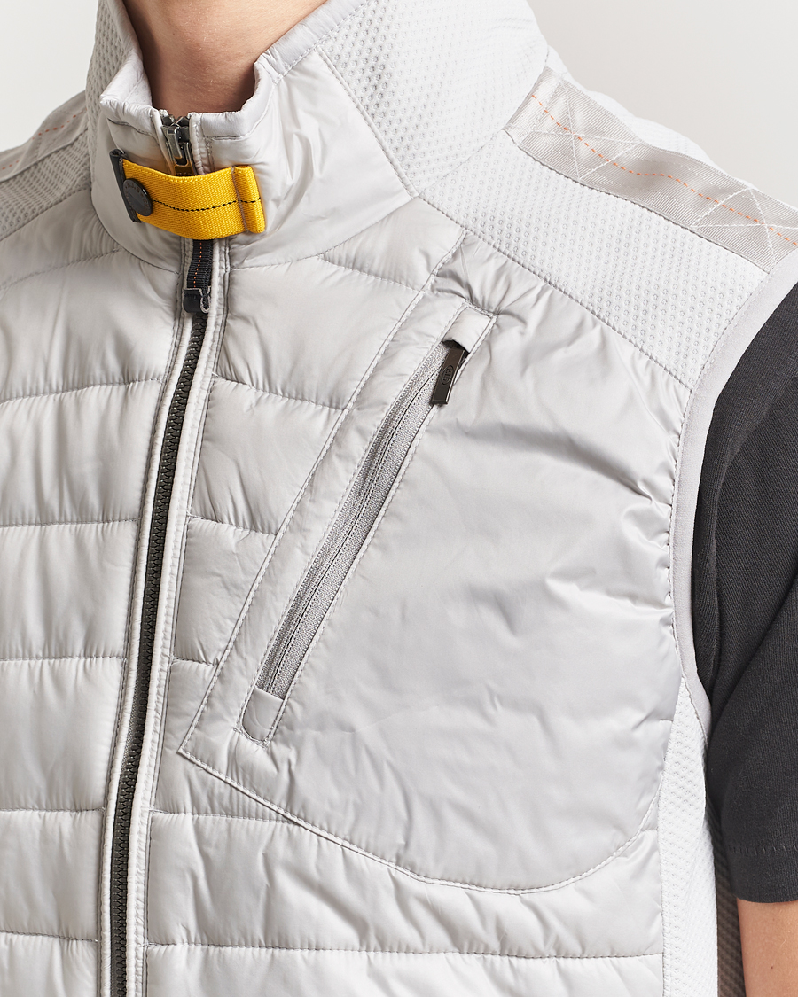 Herr | Västar | Parajumpers | Zavier Hybrid Vest Ghiaccio