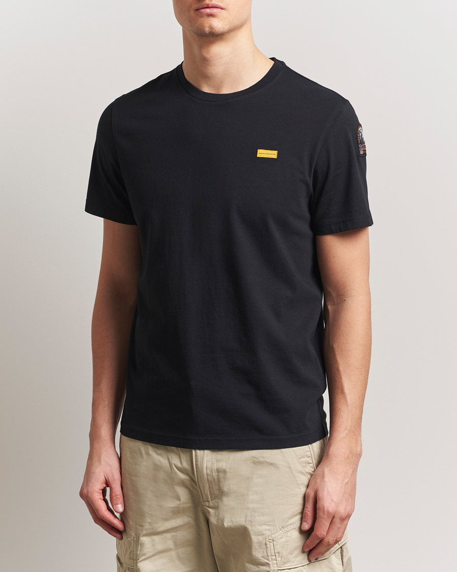 Herr | T-Shirts | Parajumpers | Iconic Crew Neck T-Shirt Black