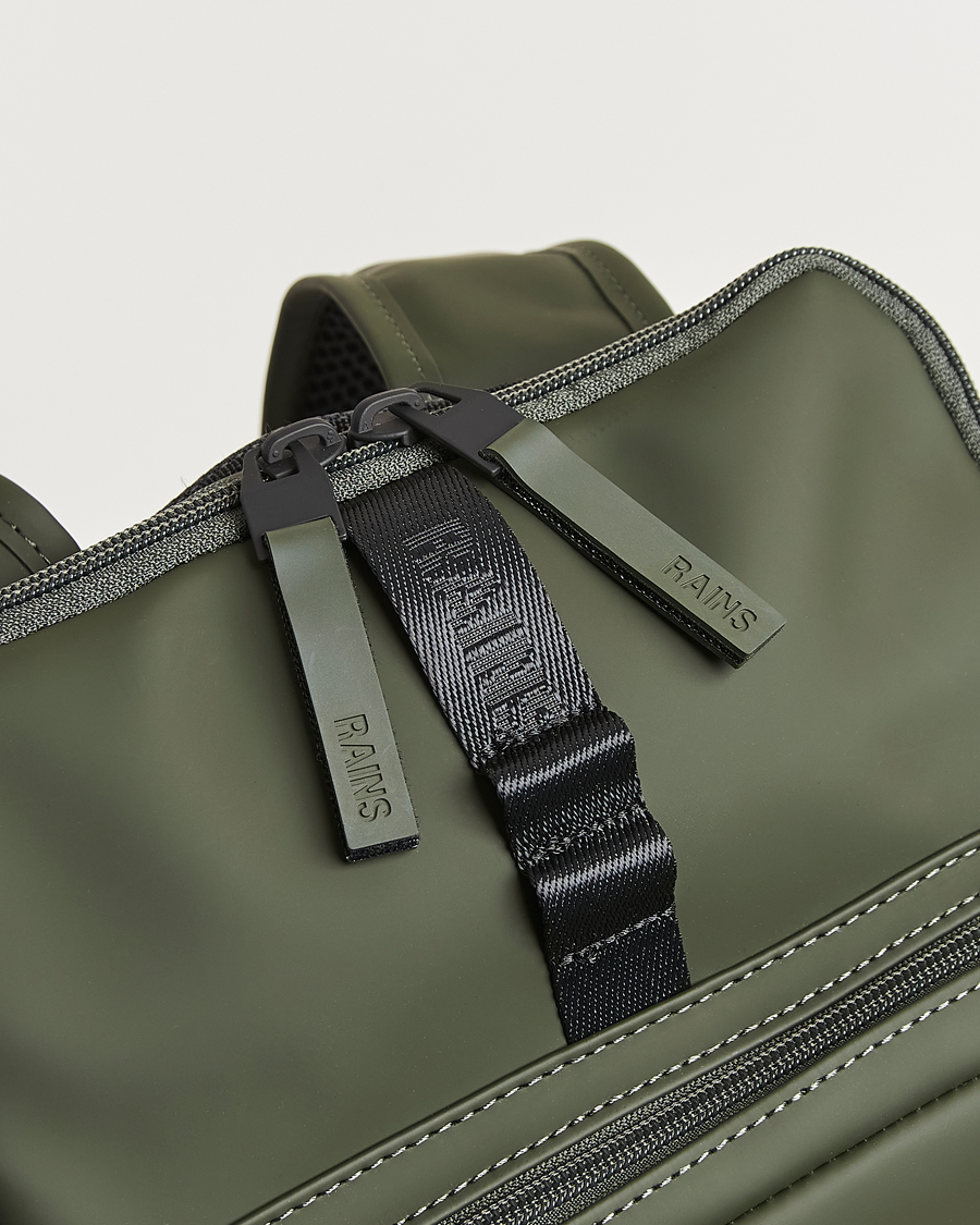 Herr | Väskor | RAINS | Trail Cargo Backpack Green