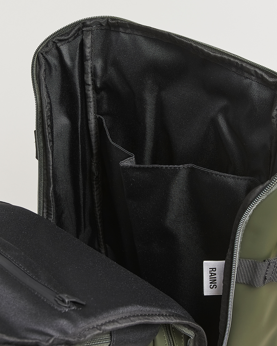Herr | Väskor | RAINS | Trail Cargo Backpack Green