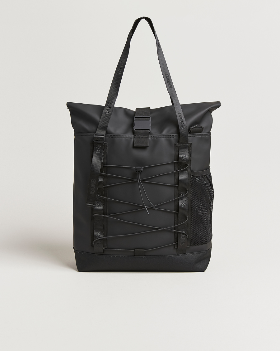 Herr | Väskor | RAINS | Trail Rolltop Tote Bag Black