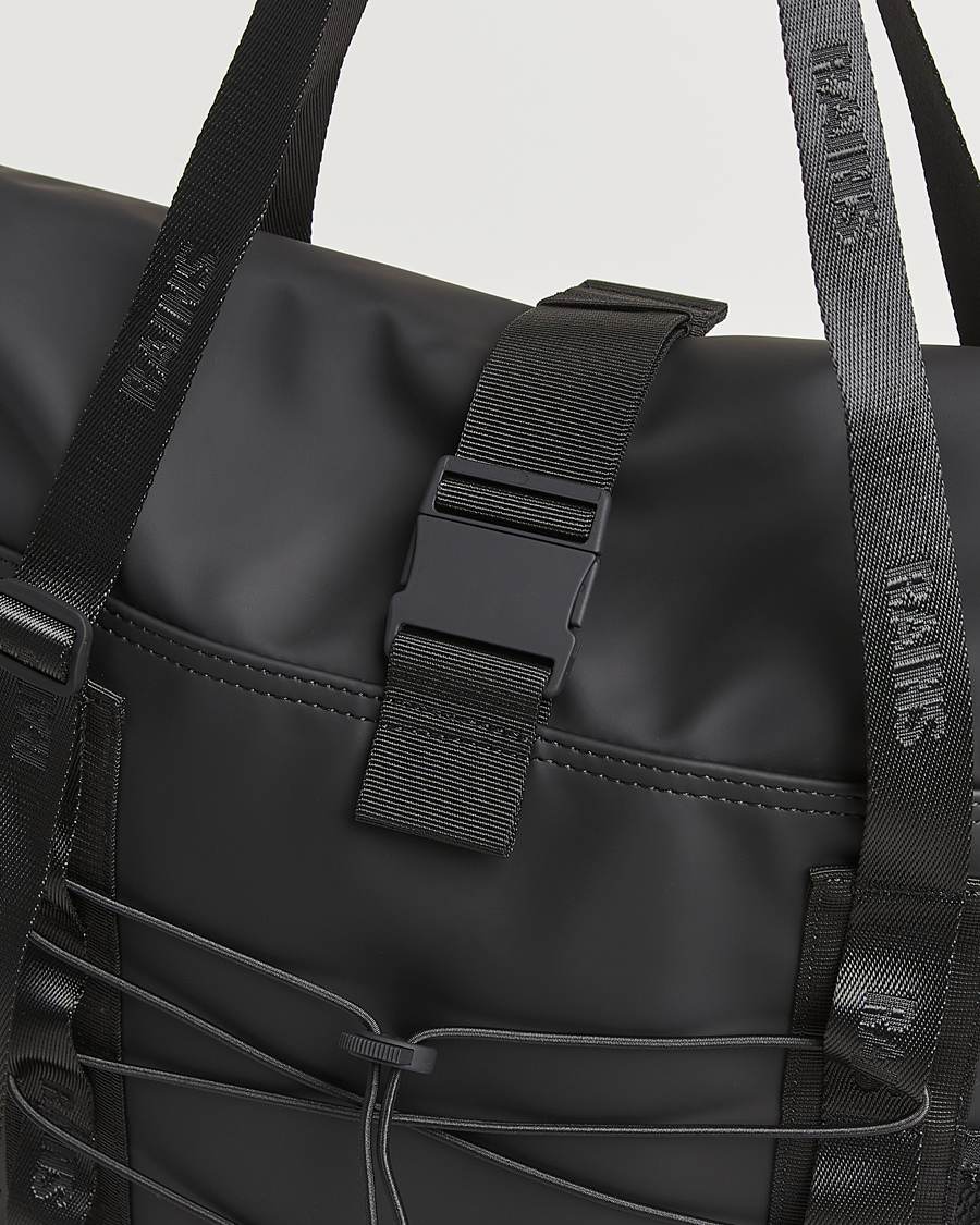 Herr | Väskor | RAINS | Trail Rolltop Tote Bag Black