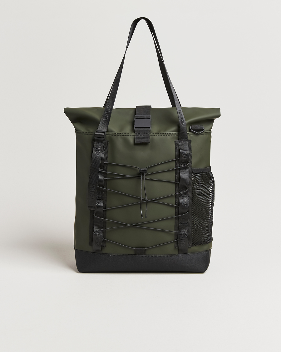 Herr | Väskor | RAINS | Trail Rolltop Tote Bag Green