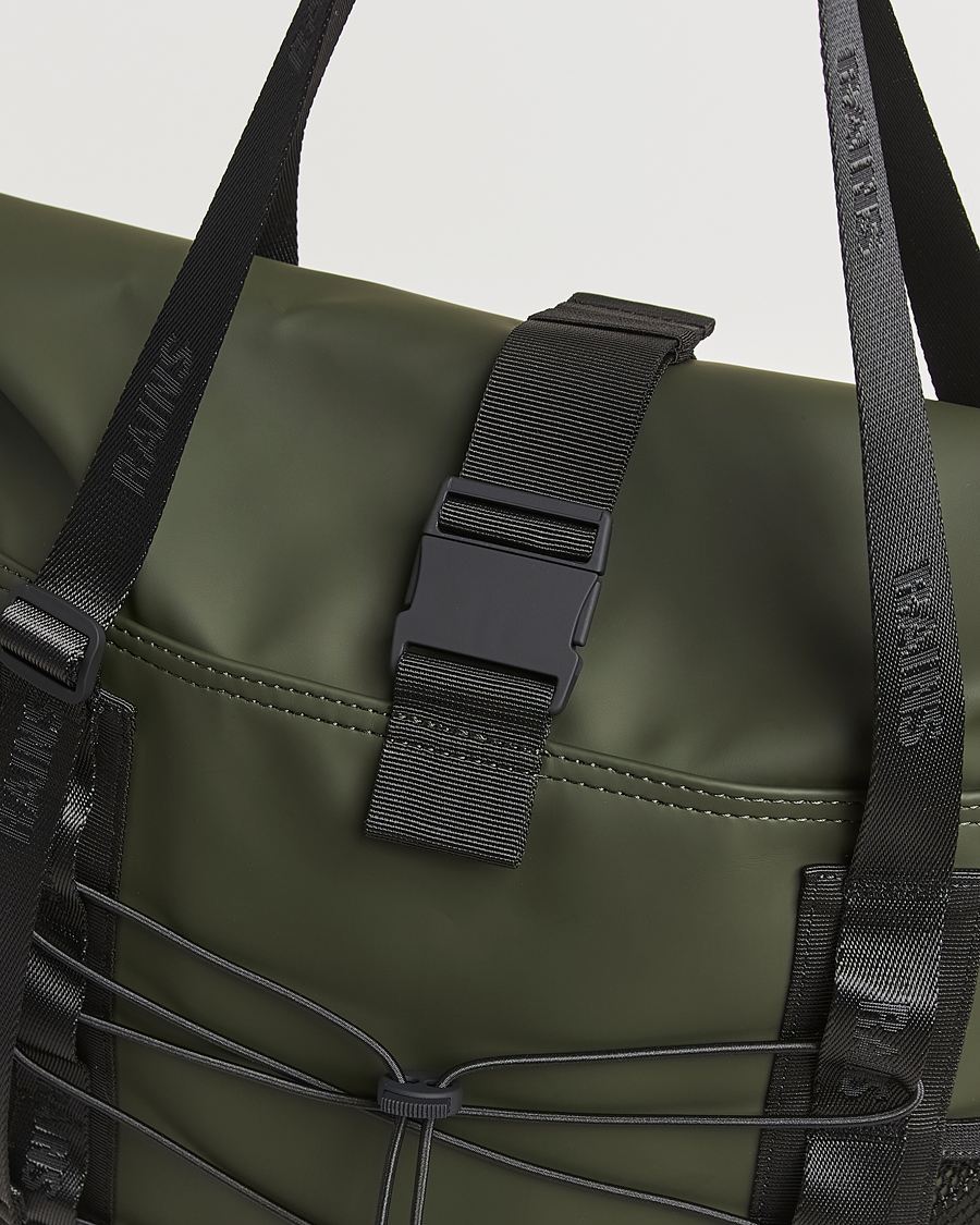 Herr | Väskor | RAINS | Trail Rolltop Tote Bag Green