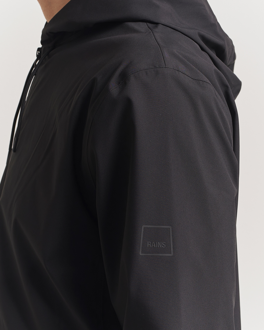 Herr | Jackor | RAINS | Suva Hooded Waterproof Jacket Black