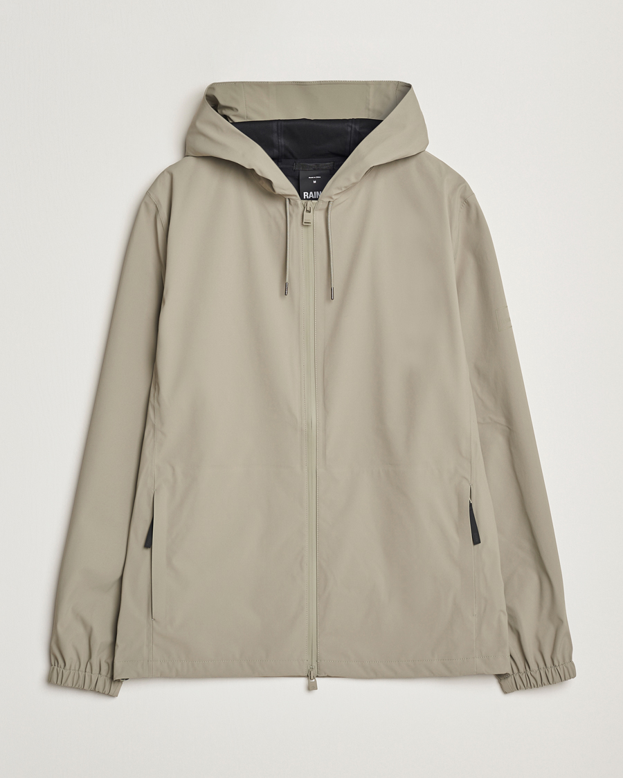 Herr | Jackor | RAINS | Suva Hooded Waterproof Jacket Drift