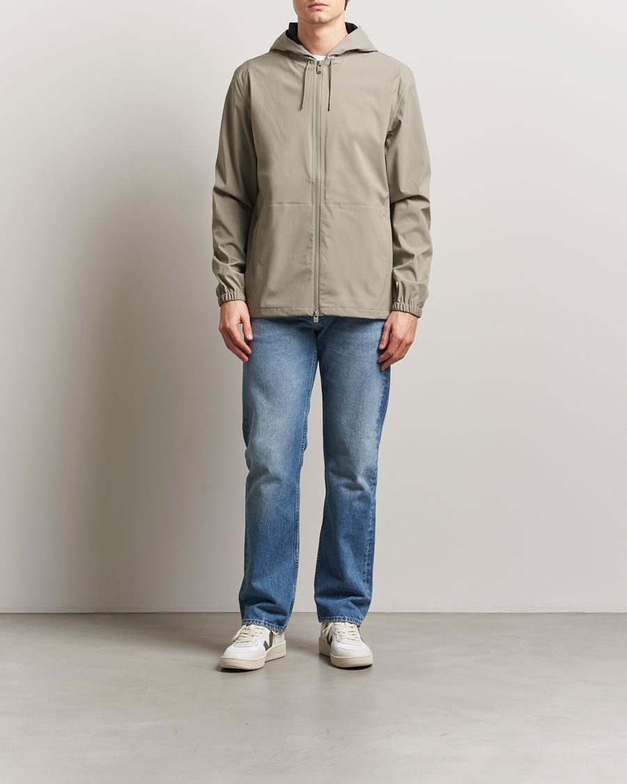 Herr | Jackor | RAINS | Suva Hooded Waterproof Jacket Drift
