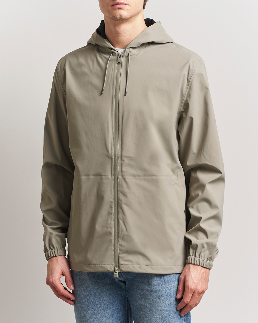 Herr | Jackor | RAINS | Suva Hooded Waterproof Jacket Drift