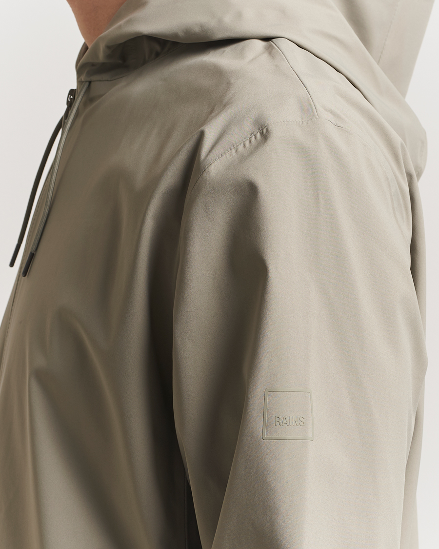 Herr | Jackor | RAINS | Suva Hooded Waterproof Jacket Drift