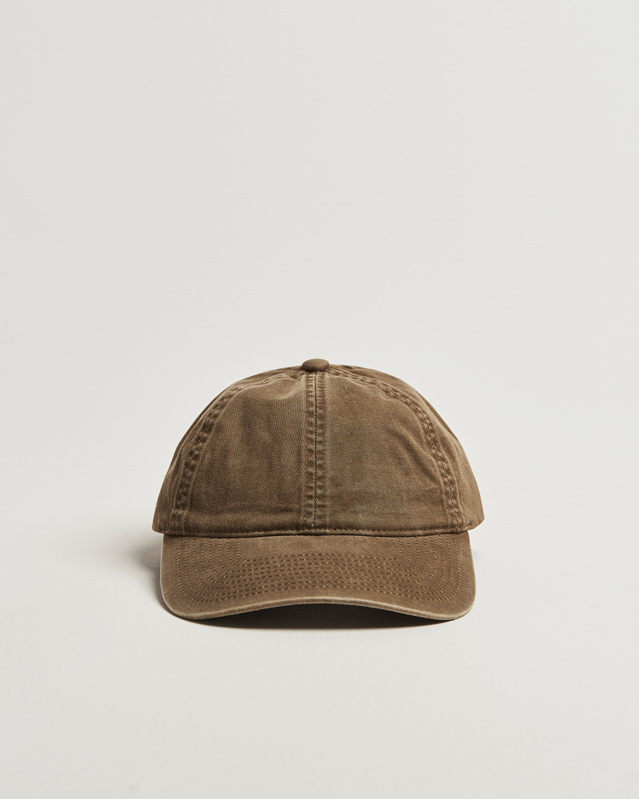 Herr | Hattar & kepsar | Varsity Headwear | Washed Cotton Baseball Cap Beige