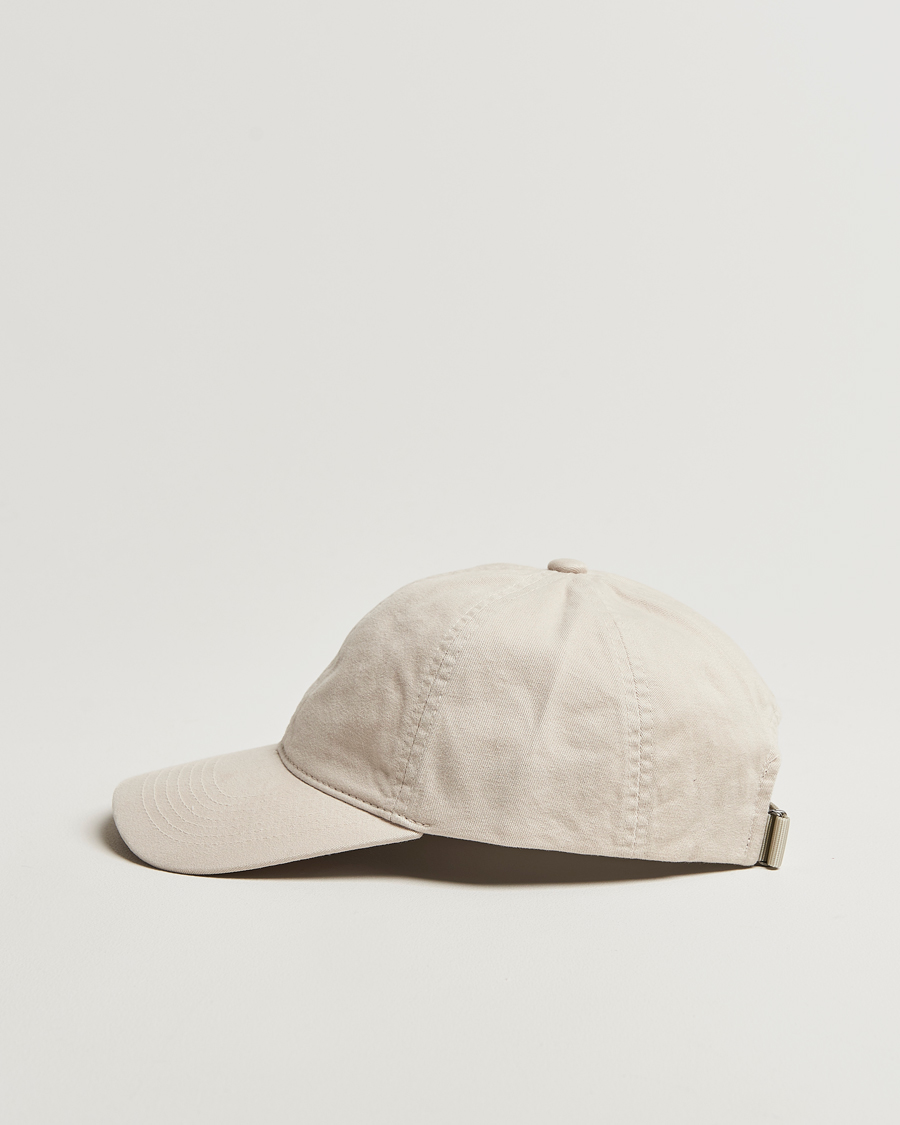 Herr | Hattar & kepsar | Varsity Headwear | Washed Cotton Baseball Cap Light Beige