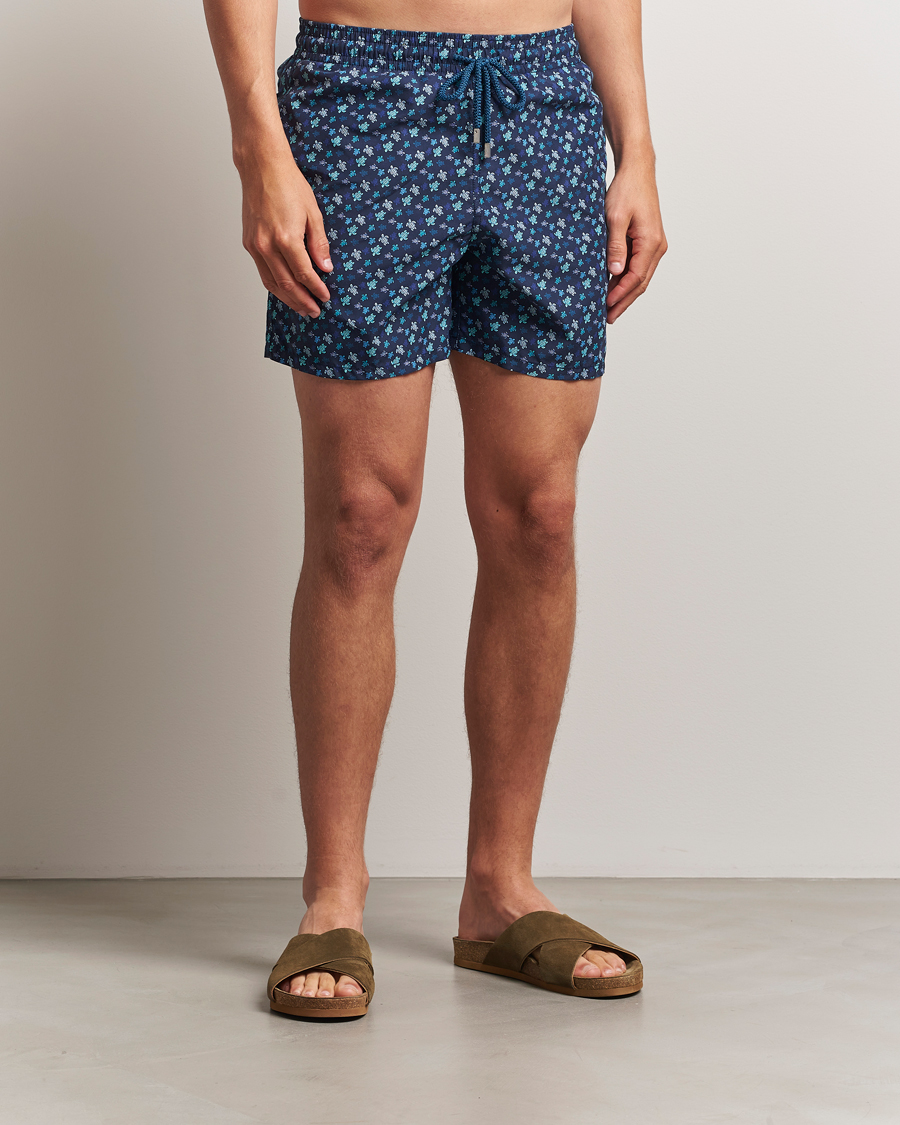 Herr | Badbyxor | Vilebrequin | Moorea Swimshorts Paon
