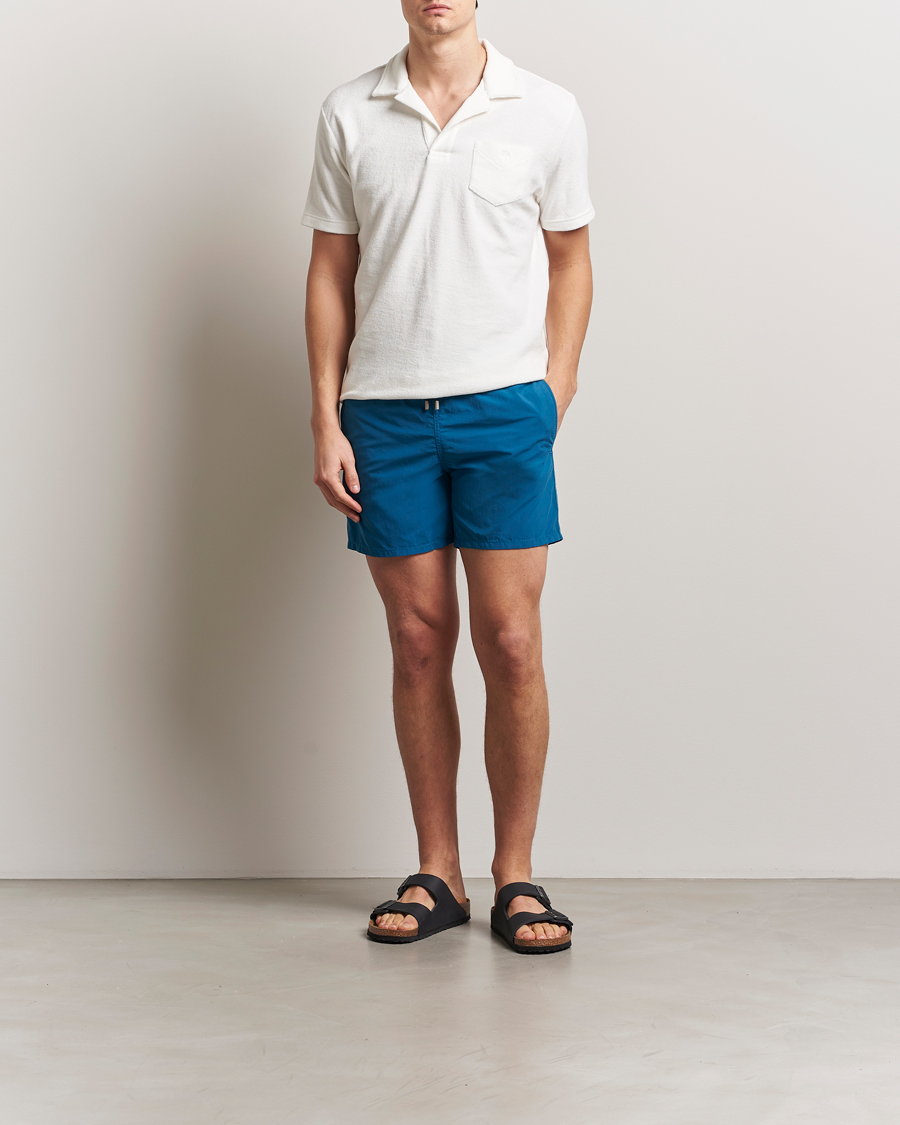 Herr | Badbyxor | Vilebrequin | Moorea Swimshorts Paon