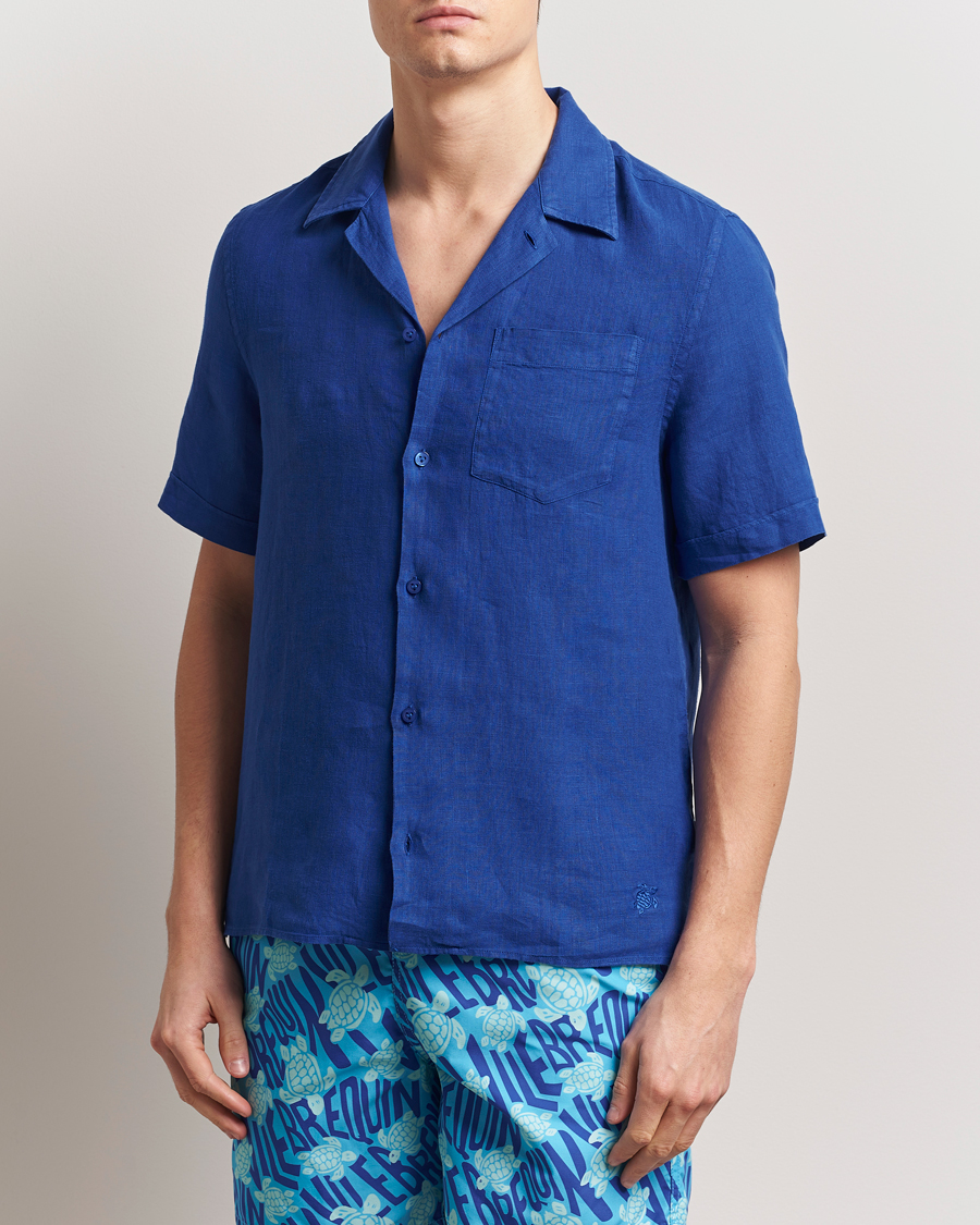 Herr | Skjortor | Vilebrequin | Charli Resort Short Sleeve Shirt Marrakech