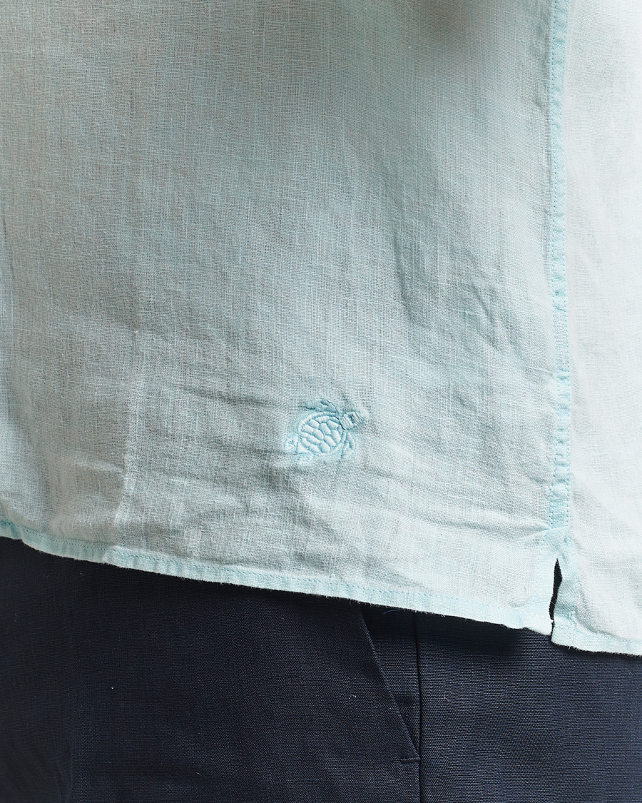 Herr | Skjortor | Vilebrequin | Charli Resort Short Sleeve Shirt Pacific